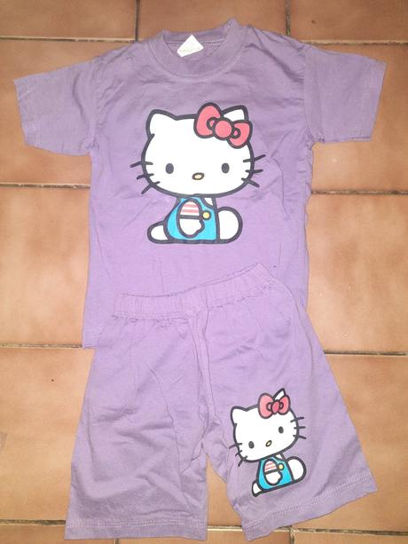 Nová dívčí letní souprava / pyžamo vel. 104 - 110, 104