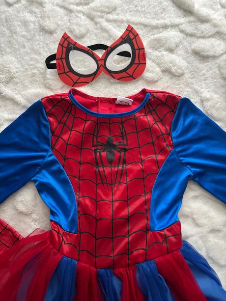 An15/ kostým spider girl - v.7/8 let, 