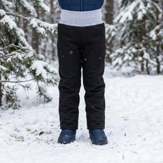 Zimní kalhoty s medvídkovou podšívkou, 80 - 152