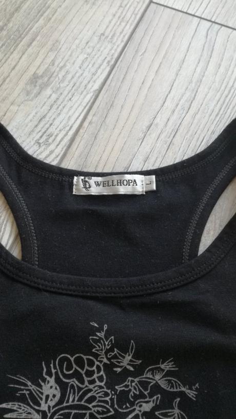 Dámské černé tílko, s