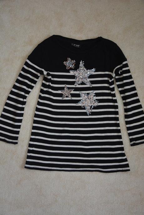 Svetříkové šatky s hvězdičkama, next,116