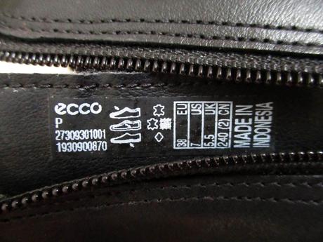 Dámské kotníkové boty kožené ecco 38, ecco,38