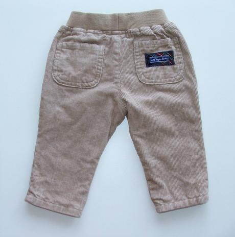 K631 podšité manšestráky vel. 62, 62