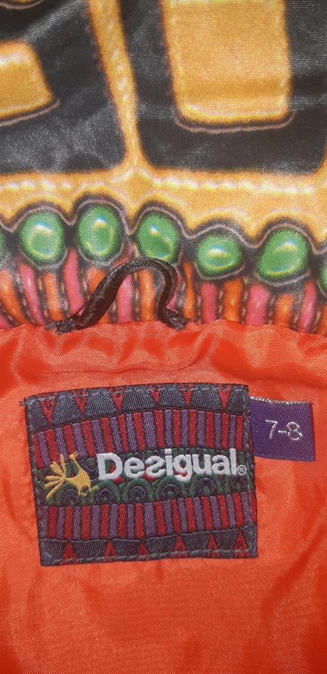 Zimní bunda zn.desiqual vel. 128, desigual,128