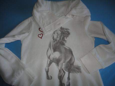 Mikina page s koníkem, vel. 146/152, takko,146