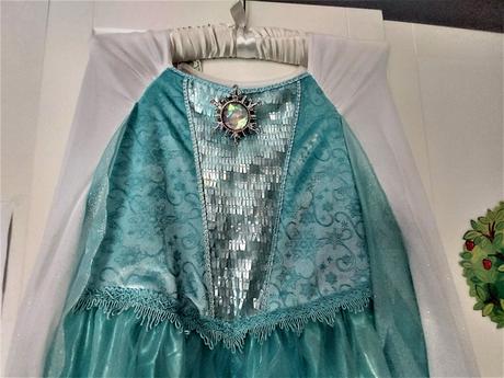 Šaty elsa originál disney 7/8 let, disney,128