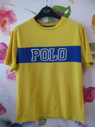 Dětské bavlněné tričko s logem polo, ralph lauren,164