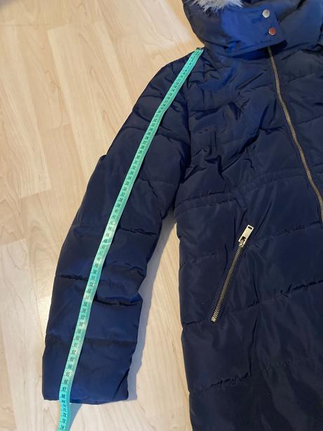Zimní těhotenská bunda, h&m,s