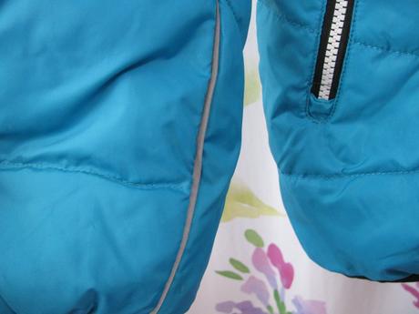 Péřová oboustranná zimní bunda s kapucí reima, reima,140