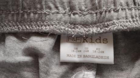 Kraťasy 1,5-2 r., f&f,86