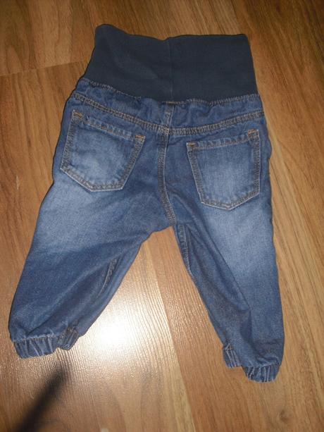 Riflové harémky, h&m,68