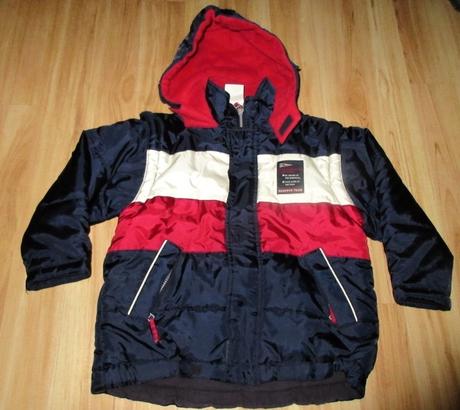 Zimní bunda a vesta, c&a,110