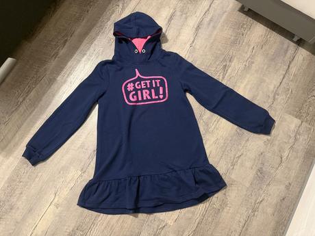 Dlouhá mikina / šaty, 146