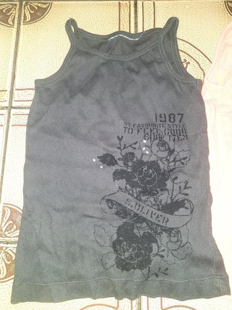 Dívčí tílka mix vel. 104 - 110, disney,104