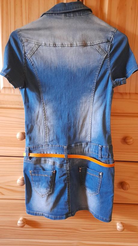 Džínove šaty, denim,m