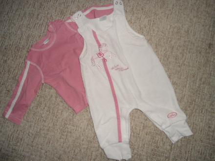 Dupačky + tričko, dirkje,68