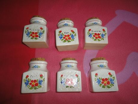 Kořenky 6 kusů, chodský motiv,