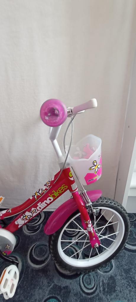 Dívčí kolo dino bikes 16" s příslušenstvím, dino bikes,16