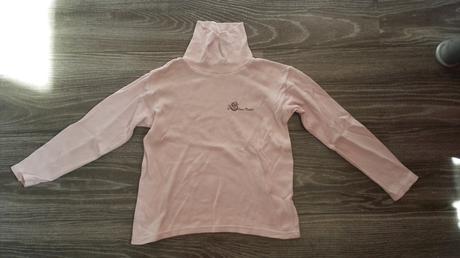 Růžový rolák vel.110-116, 110