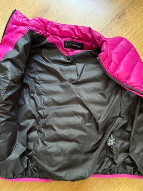 Kvalitní, teplá péřová bunda jotunheim, vel 38, m