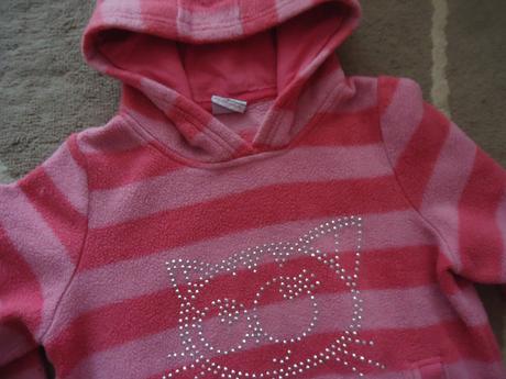 Flís mikina s kočičkou, next,116