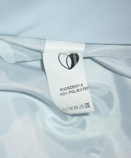 Světle modré dámské sako reszka, m