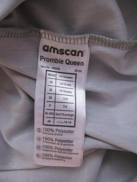 Karnevalový kostým - halloween, zombie,upírka apod,