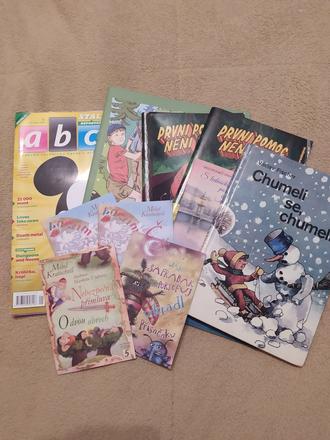 Mix knížek a časopisů, 