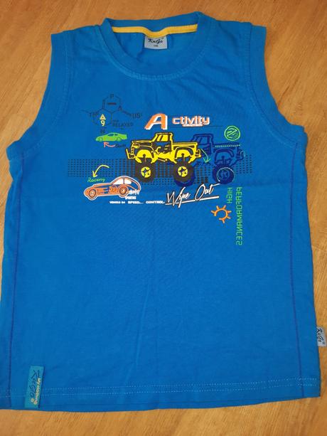 4x tílko vel. 98, lupilu,98