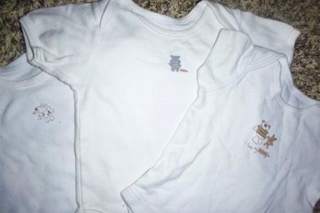 Sada 3 body unisex na 3-6měsíců - cena za všechny, 62