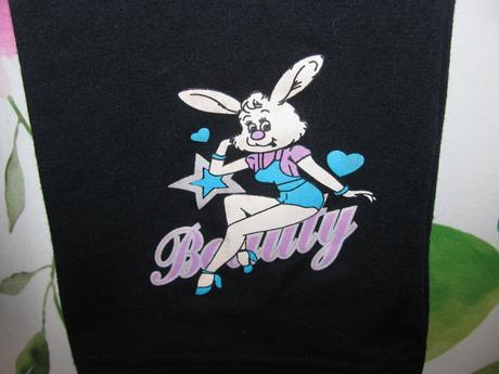 Legínové černé 7/8 tepláky, 116