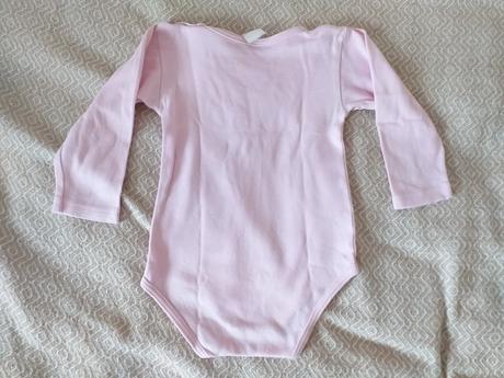 Set 3x dívčí body vel 74/80 - 9-12 měs, h&m,80