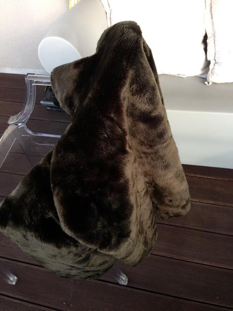 Kabát kožich oversize s-m 36-38 teddy coat zelená, m