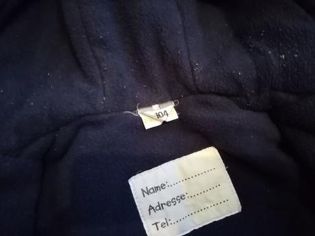 104 zimní bunda oteplené kalhoty, lupilu,104