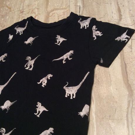 Bavlněné tričko s dinosaury, primark,92