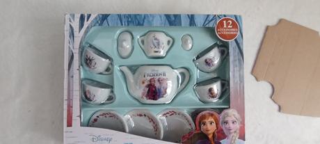 Porcelánový čajový set frozen 2 disney, smoby (12,