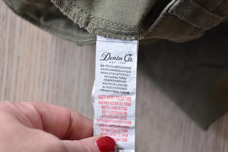 Džíny vel. 8 - 9 let, denim co,134