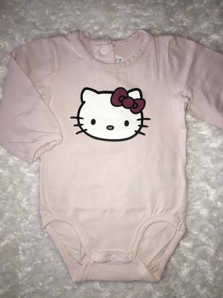 Růžové body s hello kitty h&m, h&m,68