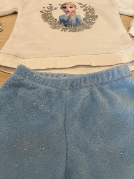 Chlupatková souprava ledové království, h&m,110