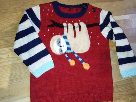 Vánoční svetr s lenochodem 92 next, next,92