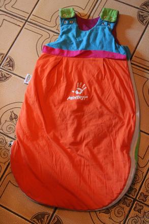 Dívčí spací pytel barvičky,