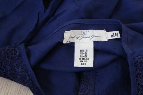 Blůzka vel. 4 - 5 let, h&m,110