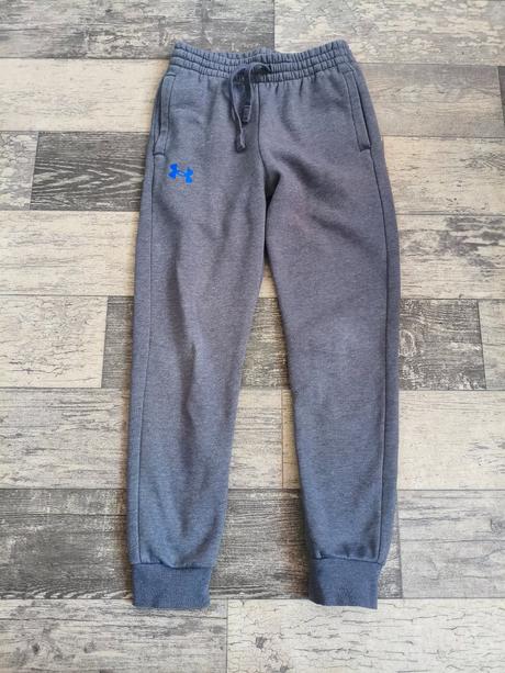Tepláky teplé chlapecké 128/134, under armour,128
