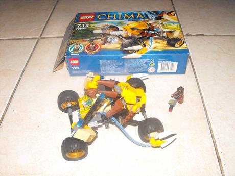 Lego 70002 chima lennoxův lví útok,