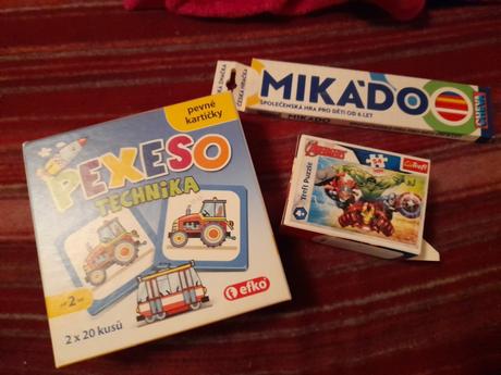 Puzzle, hry, mikado, 