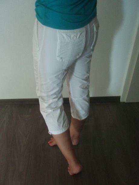 Bílé 3/4 kalhoty s.oliver, s.oliver,34