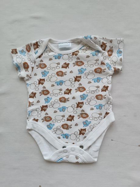 Dětské body krátký rukáv, 50