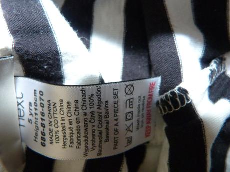 Next bavlněné pyžamo vel. 110, next,110