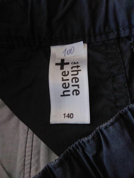 Plátěné kalhoty, caa, vel 140, c&a,140