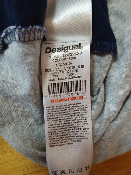 Šaty desigual, frozen, vel. 128, desigual,128